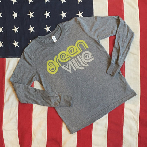 Greenville retro tee - long sleeve - youth